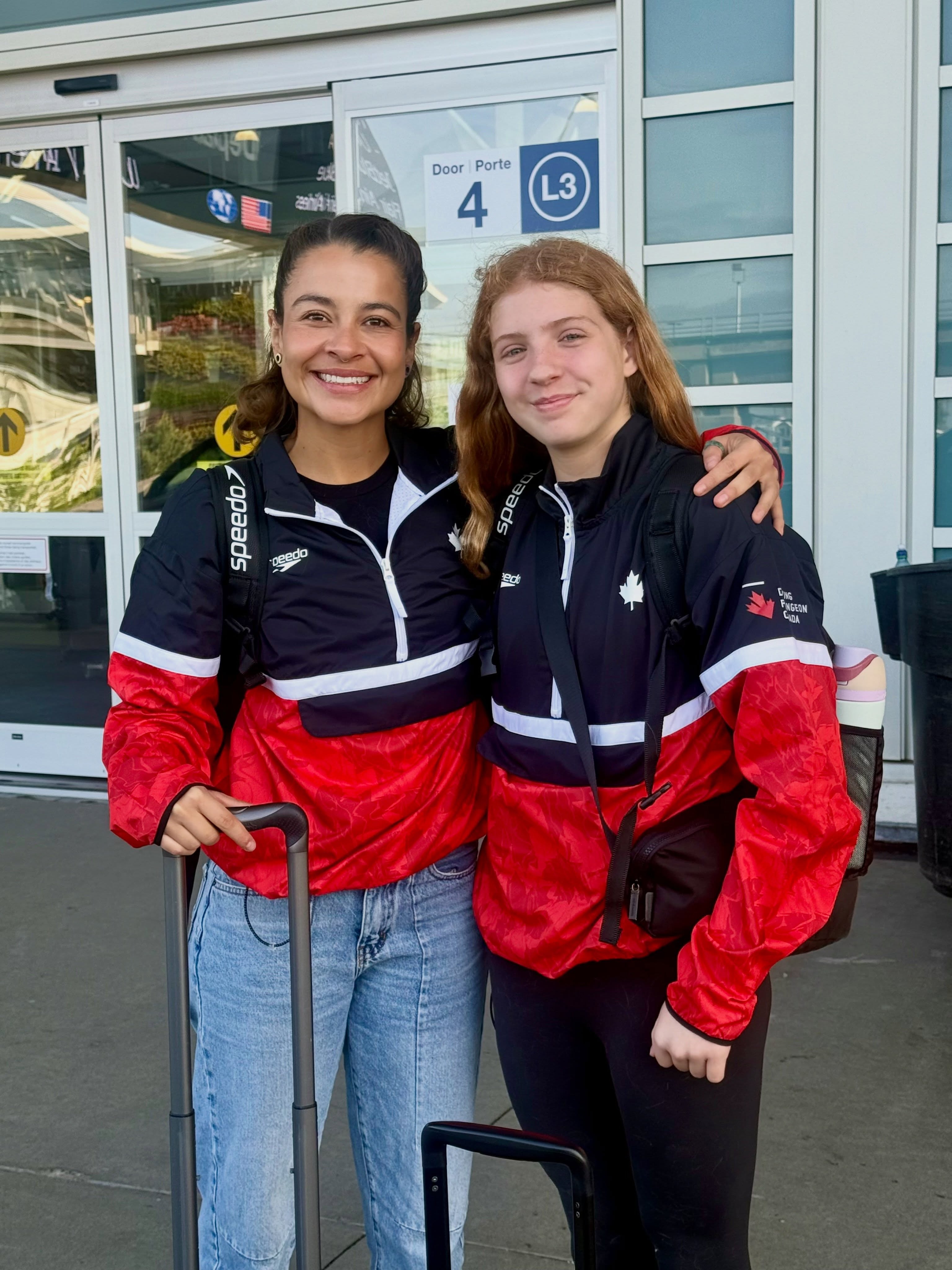 Cata and Nixon are off to Mission Viejo, California to represent Canada at the @tyrsport Junior Amer …
