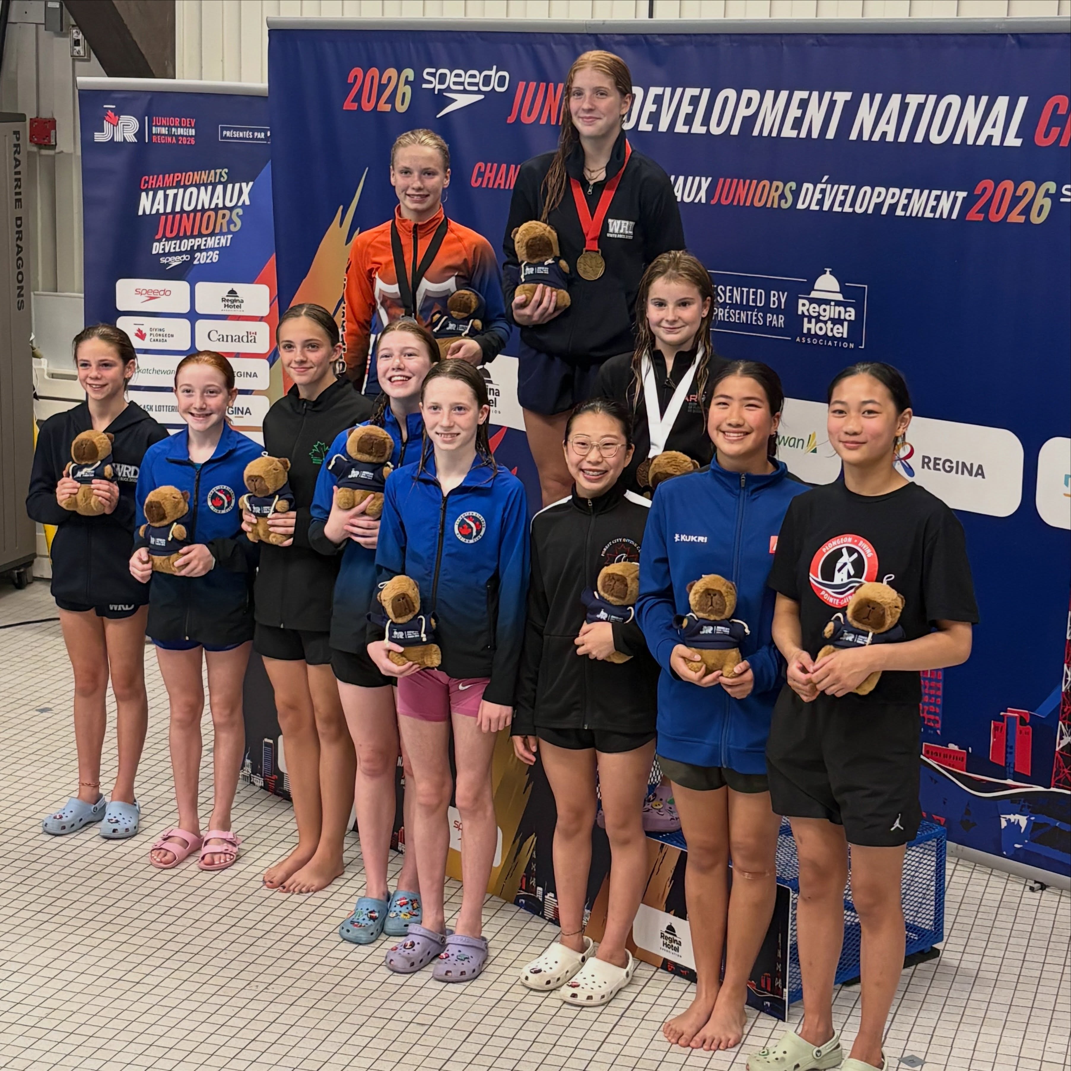 Junior dev nationals results day 3!! Girls C 1m finals Nixon 🥇 Charlie 10th Girls D handstand event …
