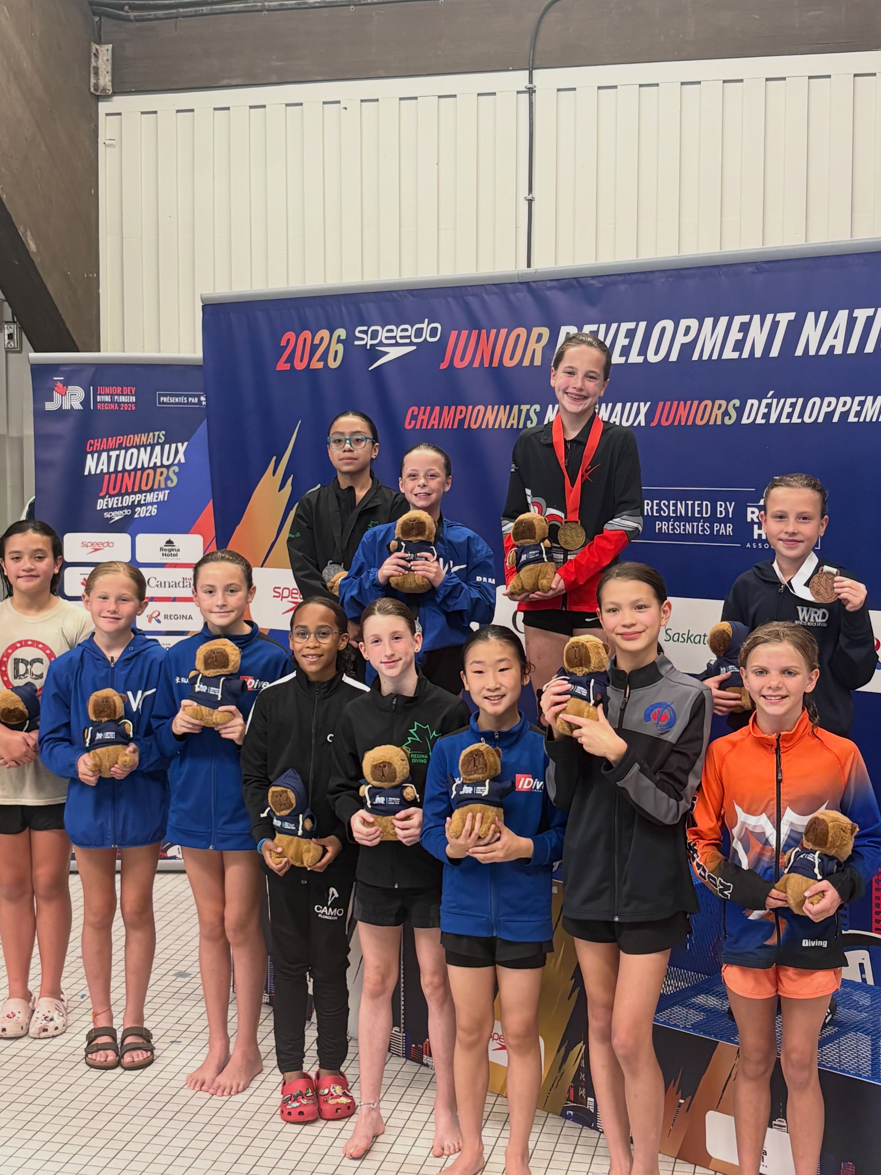 Junior Dev Nationals results day 2!! Girls D 3m finals Annia 🥉 Girls C platform finals Charlie 6th N …